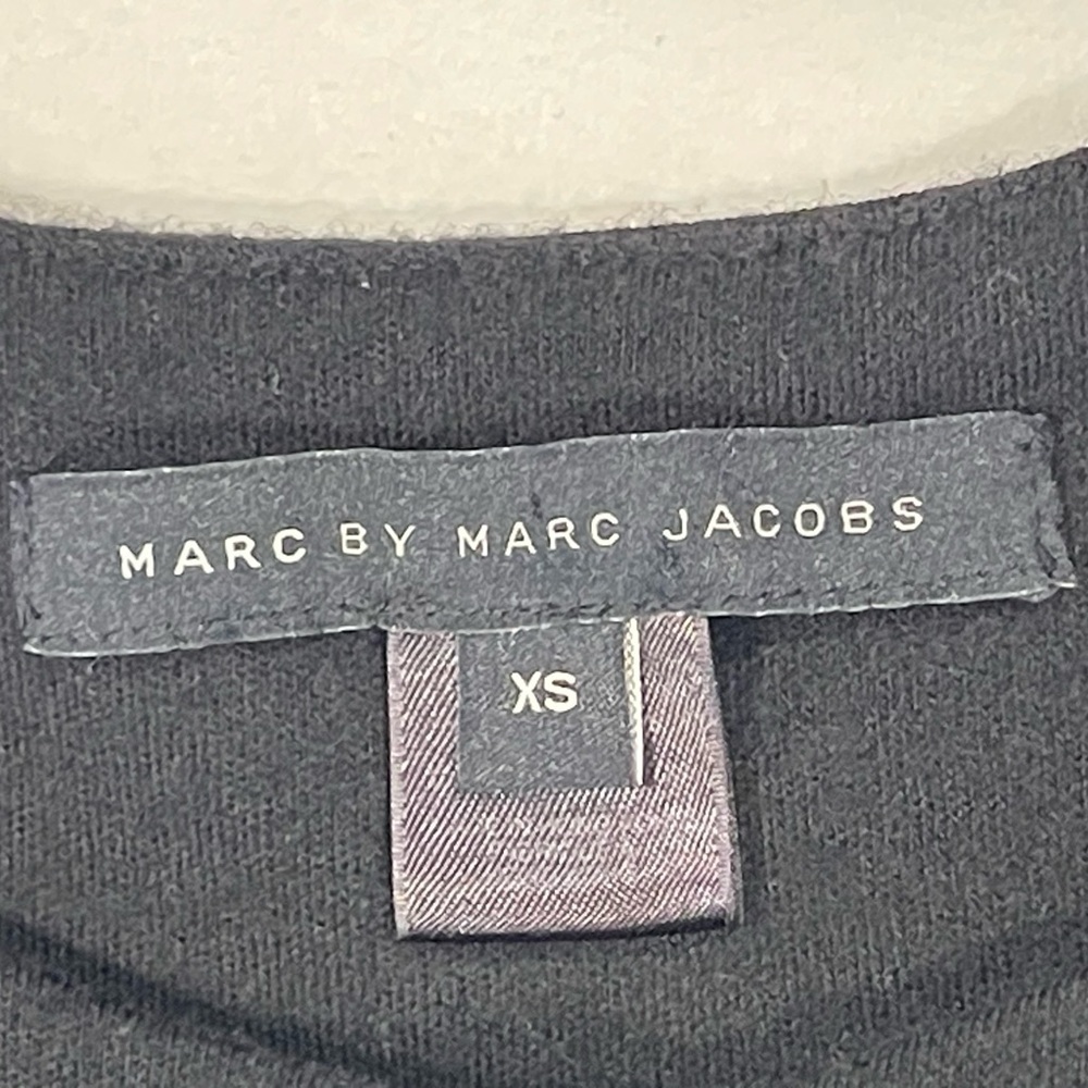 Marc Jacobs | Sleeveless Wool A-Line Dress | XS-S | Black - Picture 2 of 6